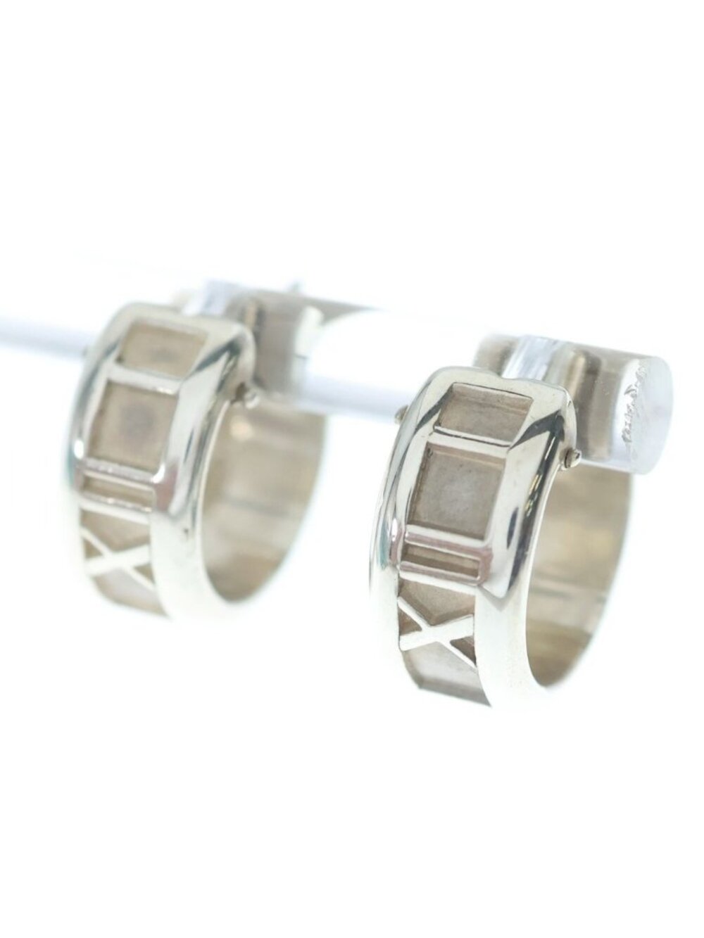 Tiffany & Co Atlas Earrings Silver